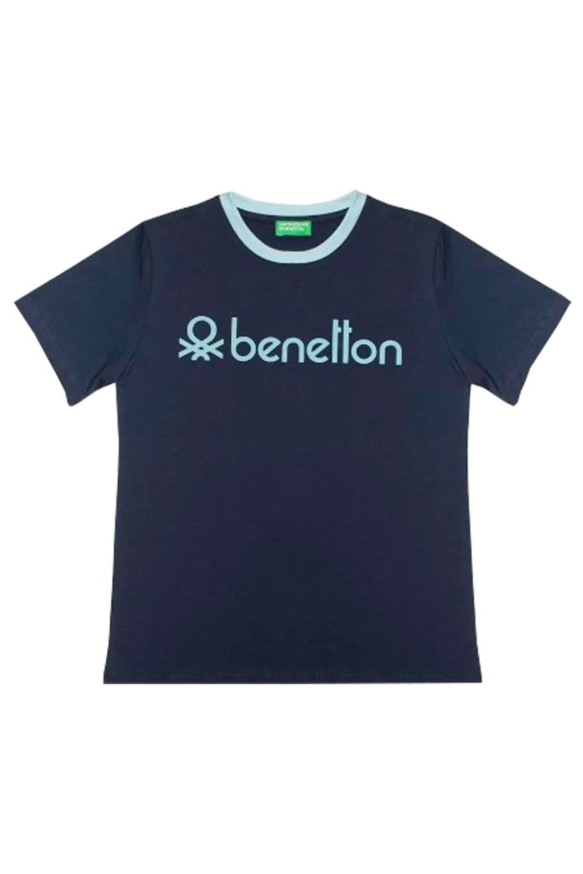 Benetton Çocuk Tişört BNT-B20555 Lacivert