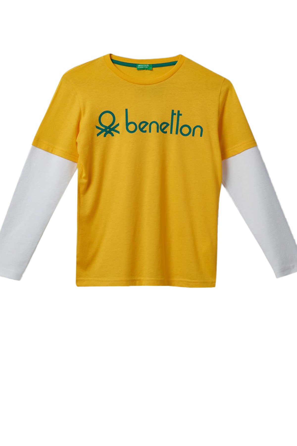 Benetton Çocuk Tişört BNT-B206 Sarı