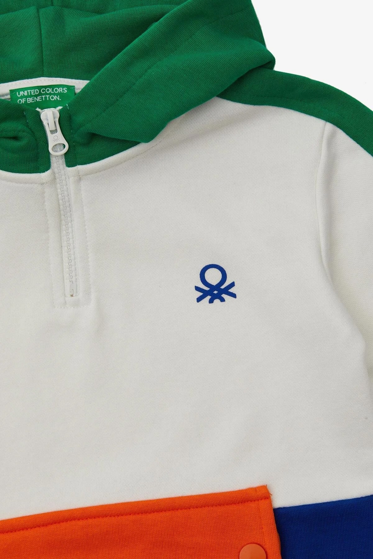 Benetton Çocuk Sweatshirt BNT-B20894 Mavi