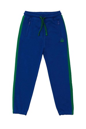 Benetton Çocuk Jogger Eşofman Altı BNT-B20895 Mavi