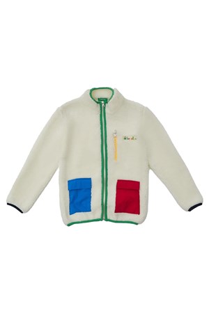 Benetton Çocuk Polar Sweatshirt BNT-B20945 Bej