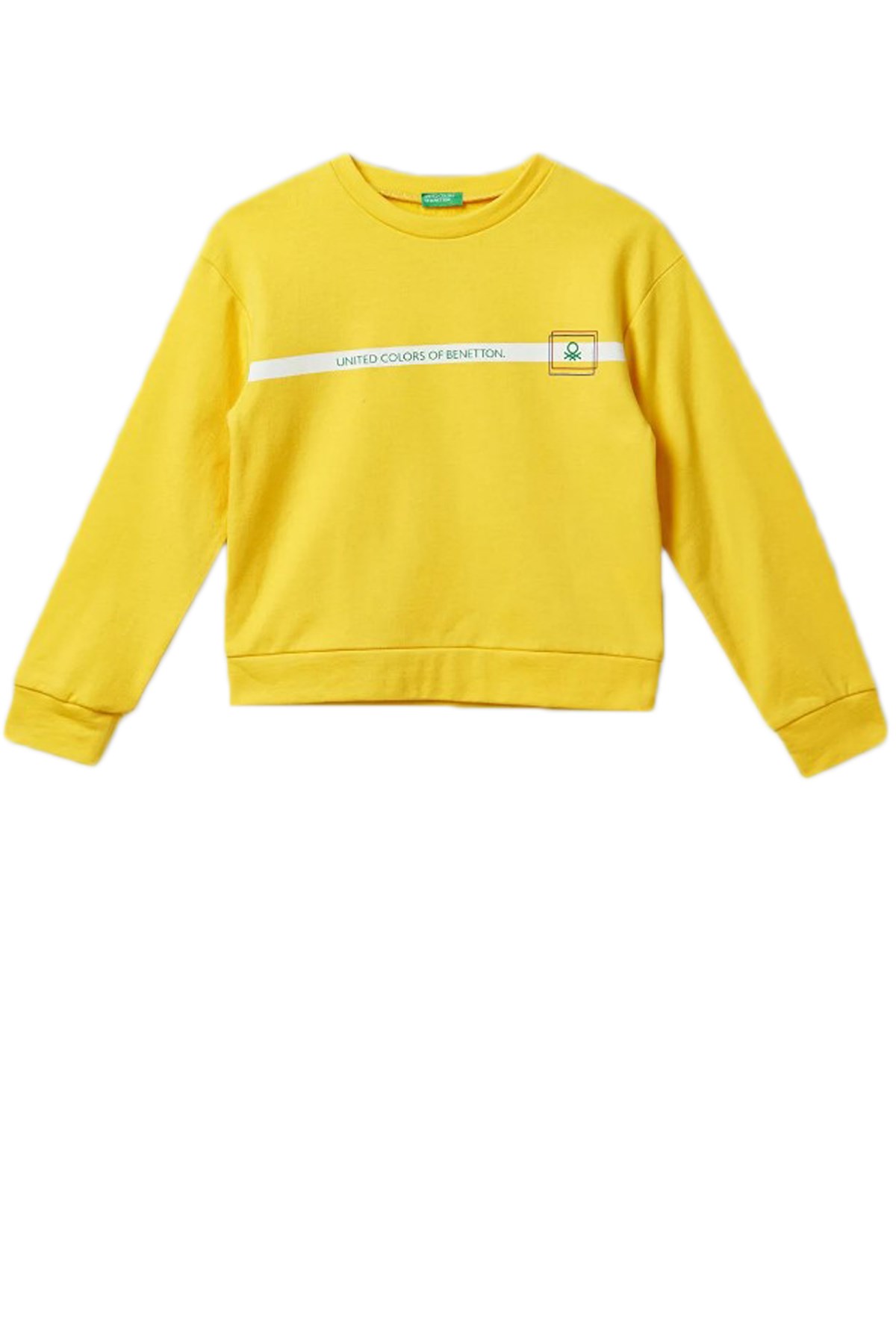 Benetton Çocuk Sweatshirt BNT-B211 T Sarı