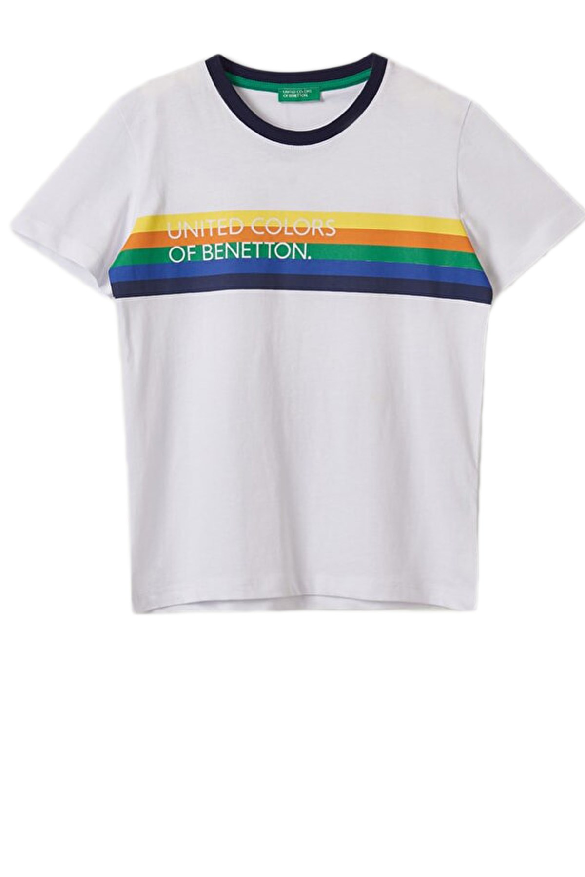 Benetton Çocuk Tişört BNT-B222 TOP Beyaz