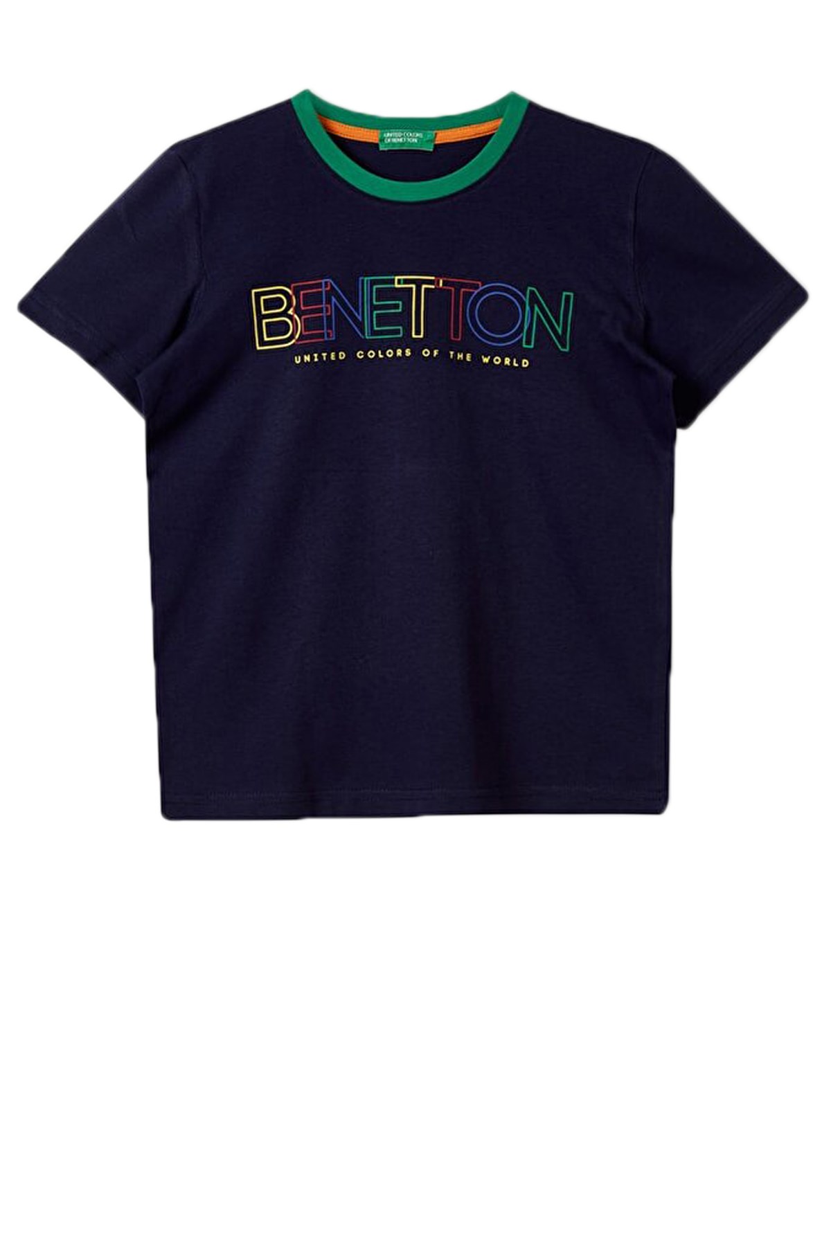 Benetton Çocuk Tişört BNT-B225 TOP Lacivert