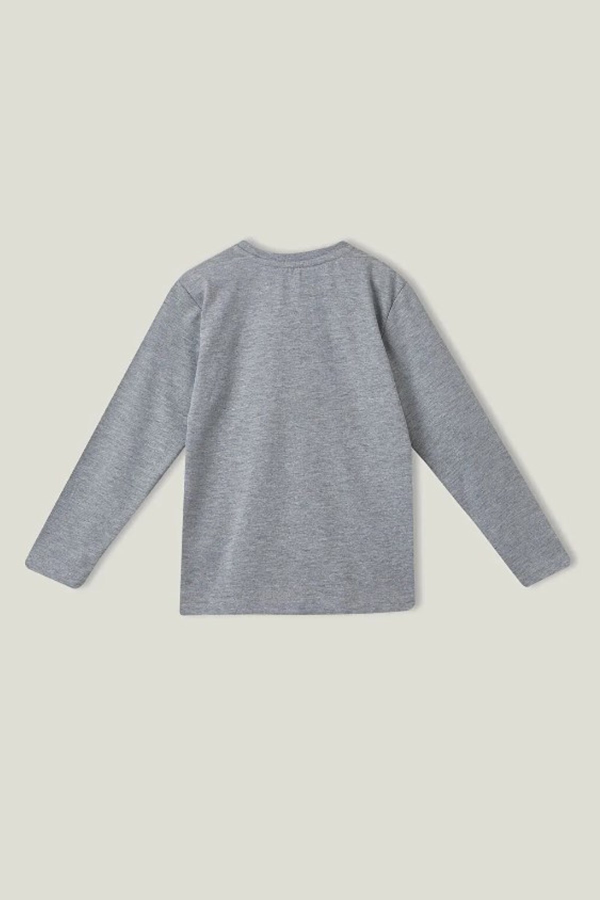 Benetton Çocuk Tişört BNT-B23017 Gri