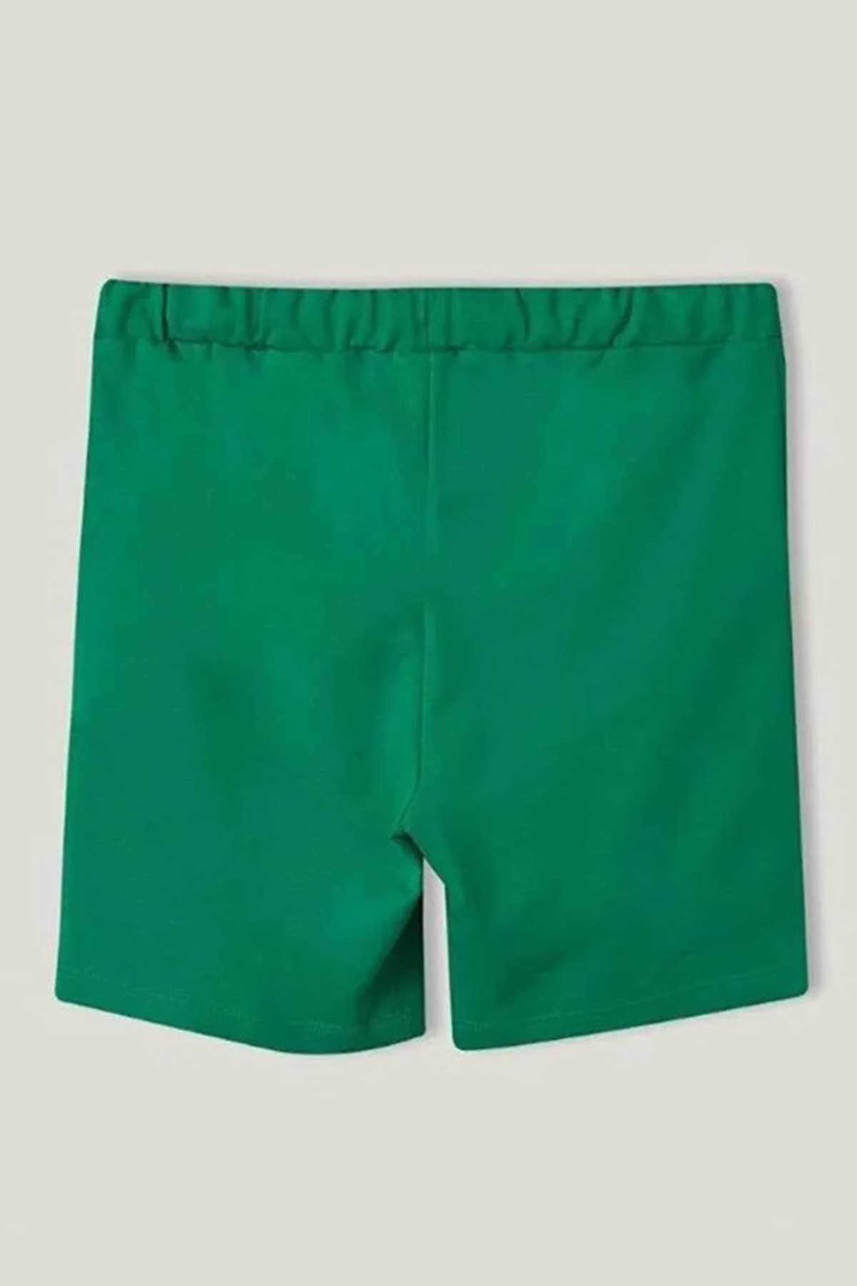 Benetton Çocuk Şort BNT-B238-R Yeşil