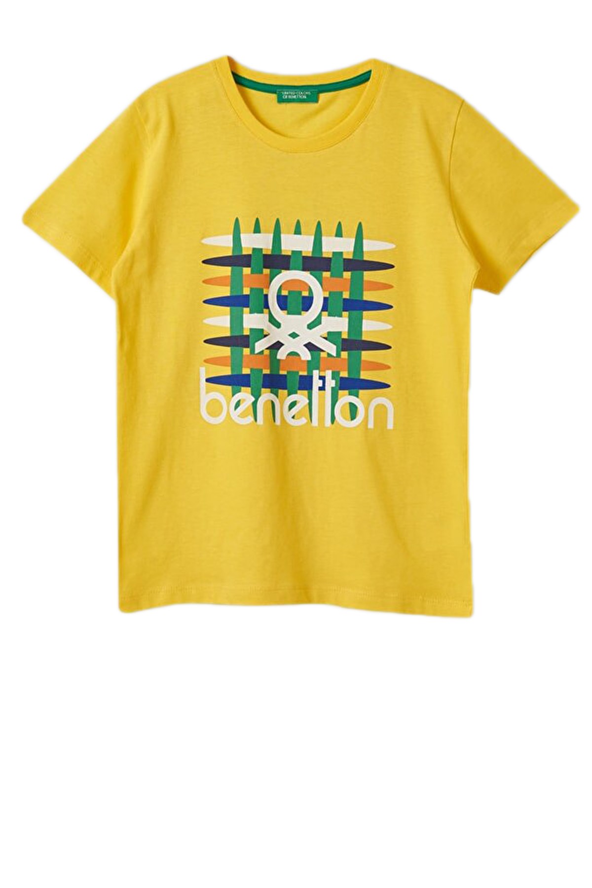 Benetton Çocuk Tişört BNT-B243 TOP Sarı