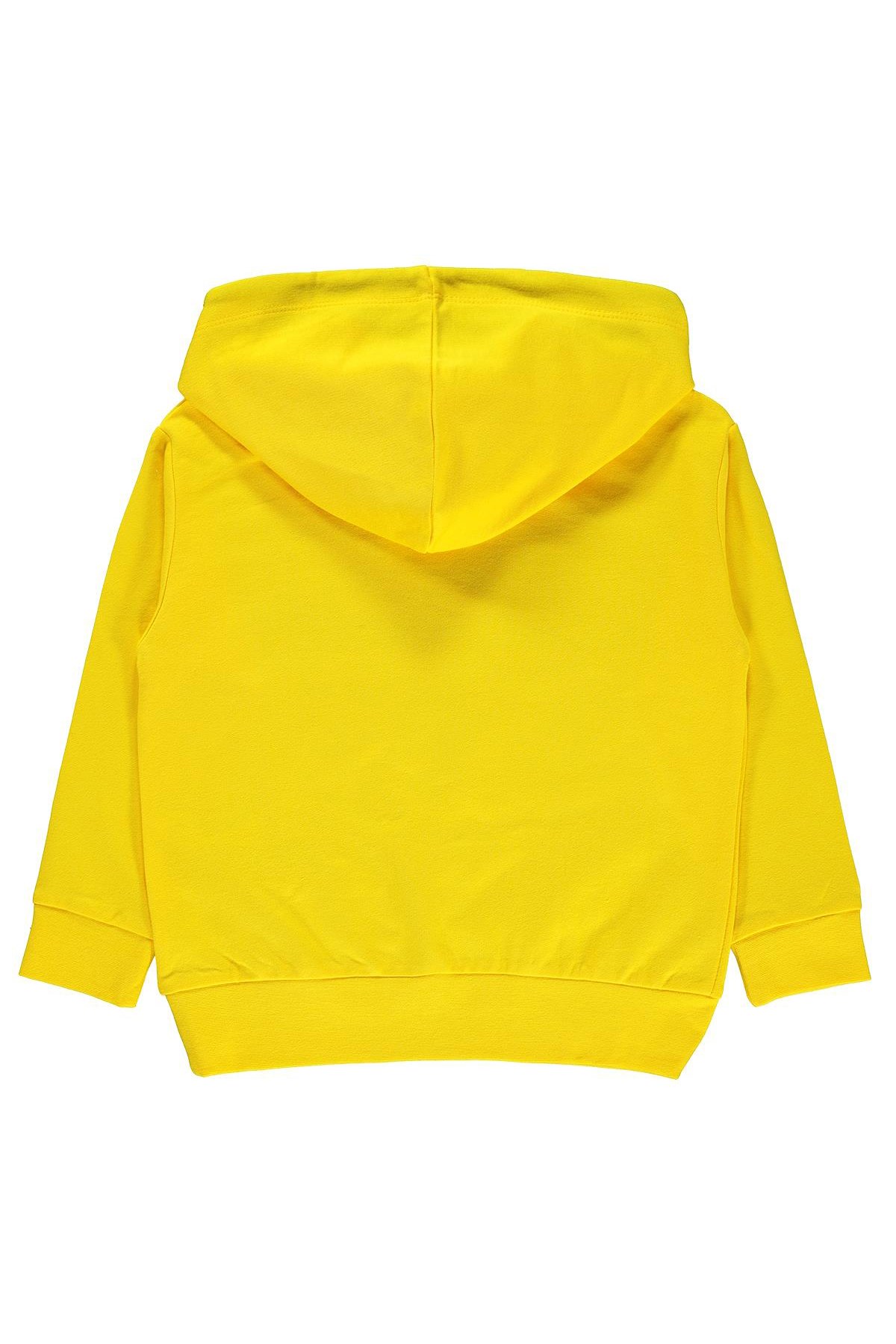 Benetton Çocuk Sweatshirt BNT-G0165 T Sarı