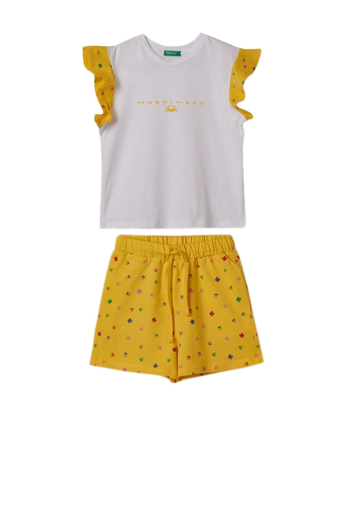 Benetton Çocuk İkili Takım BNT-G017 Sarı