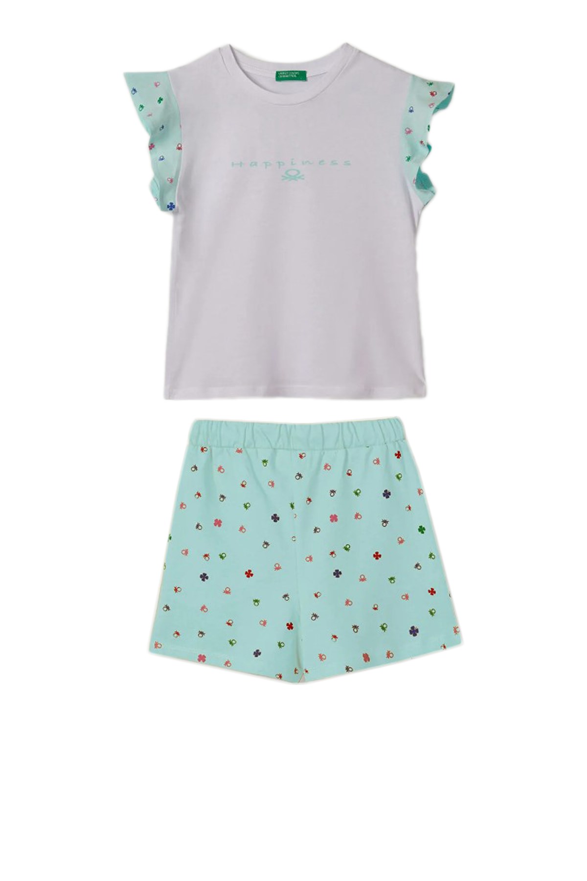 Benetton Çocuk İkili Takım BNT-G017 Yeşil