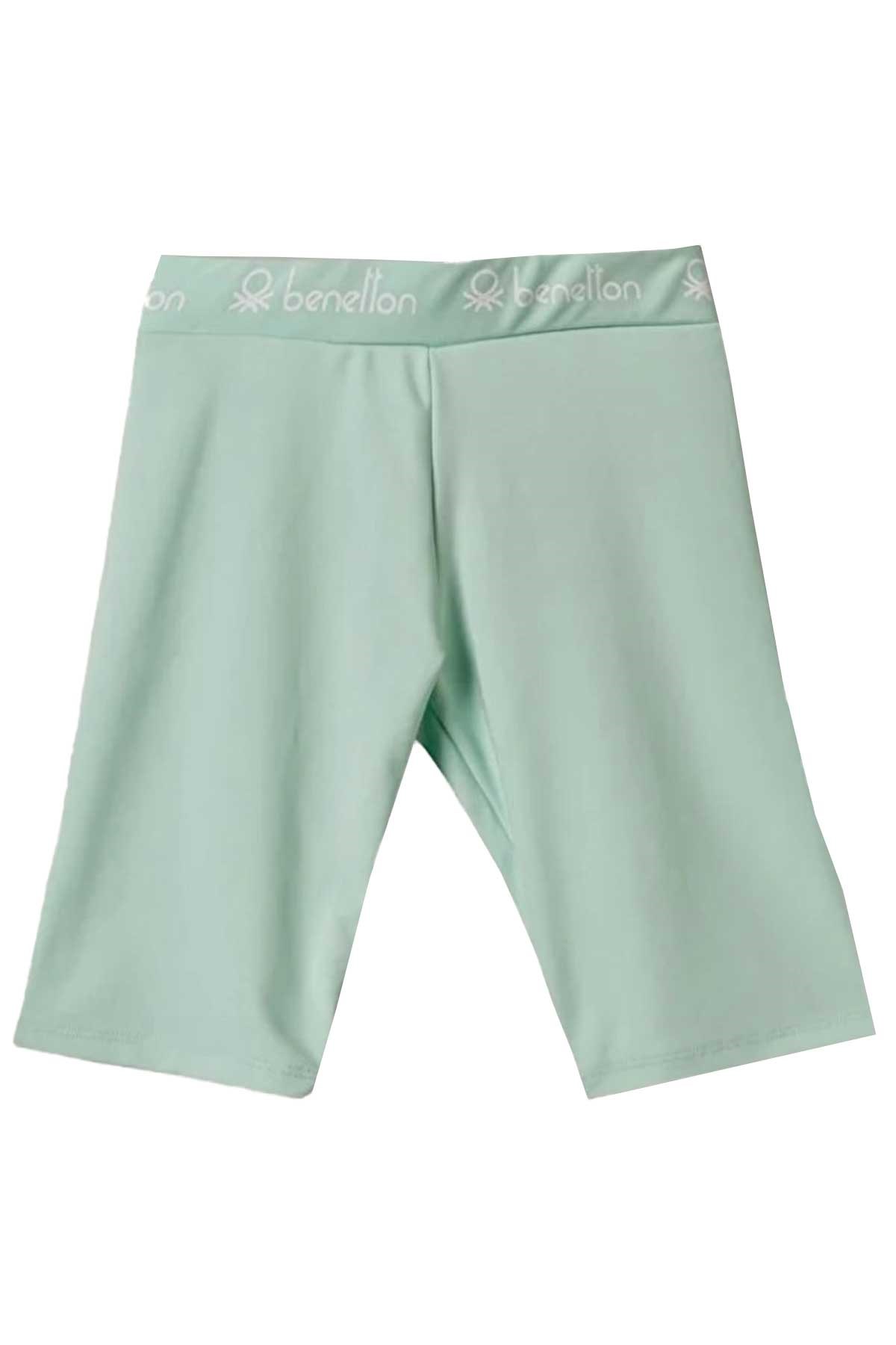 Benetton Çocuk Kısa Tayt BNT-G026 BOTTOM Yeşil