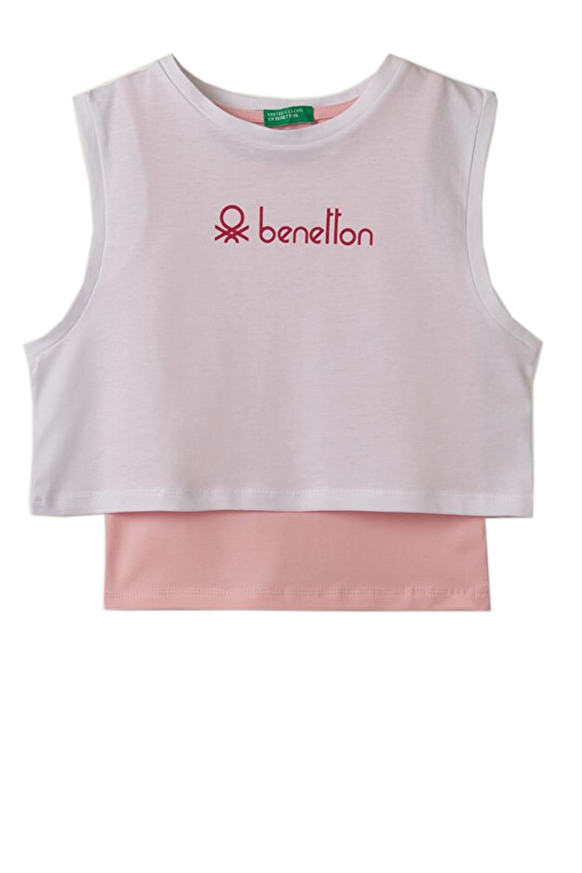 Benetton Çocuk Tişört BNT-G026 TOP Pembe