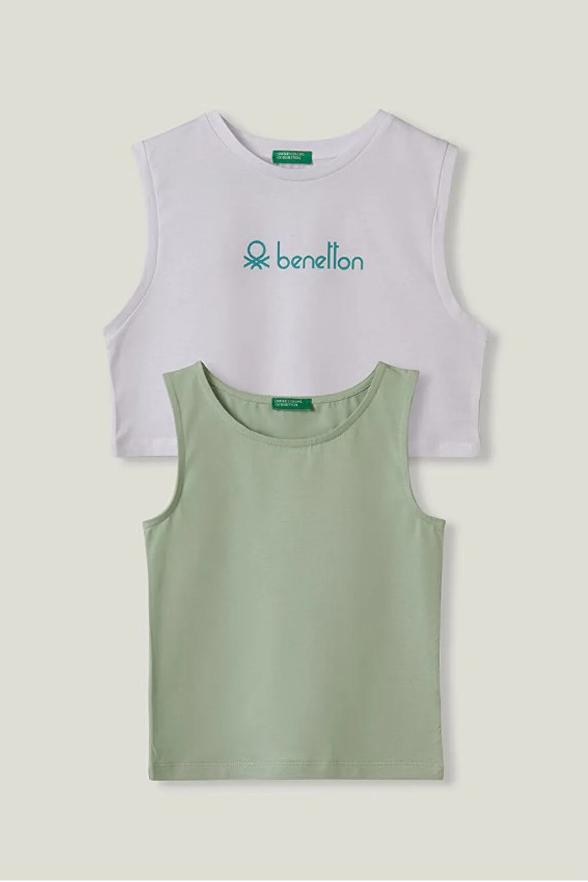 Benetton Çocuk Tişört BNT-G026 TOP Yeşil