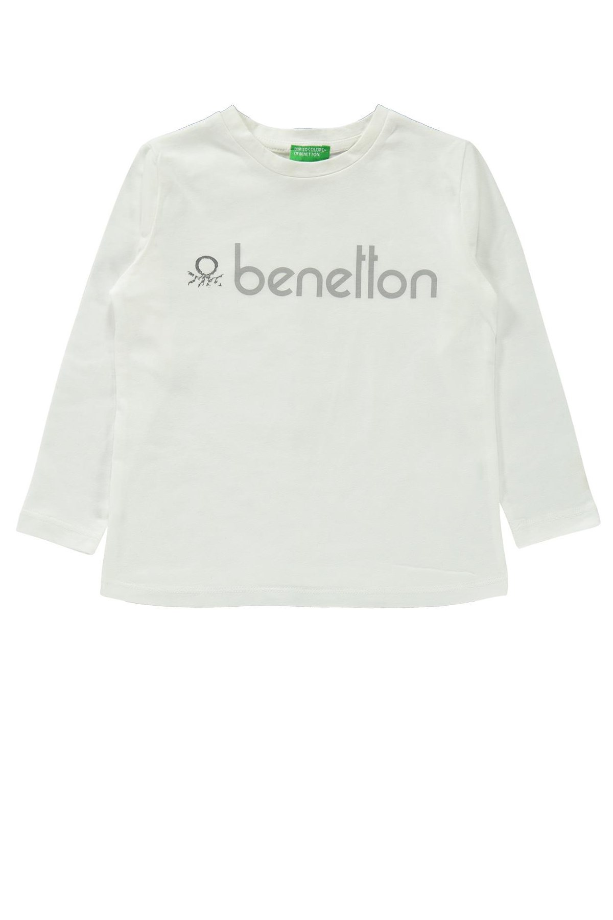 Benetton Çocuk Eşofman Takımı BNT-G097 Beyaz