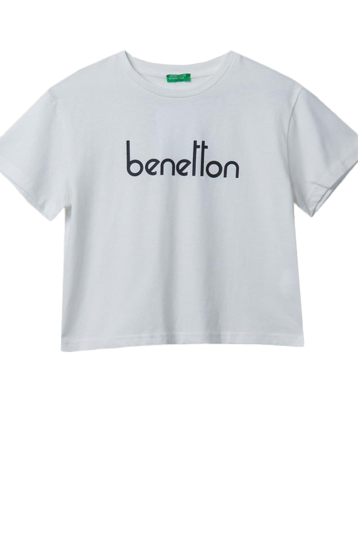 Benetton Çocuk Tişört BNT-G109 Beyaz