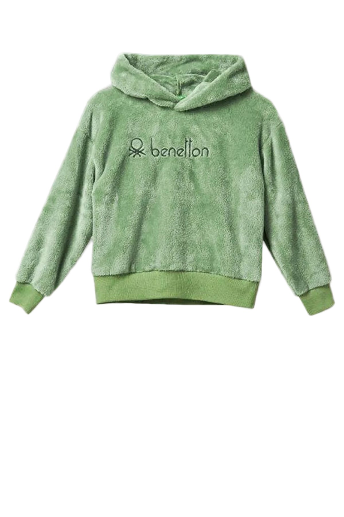Benetton Kız Çocuk Sweatshirt BNT-G287 T Yeşil