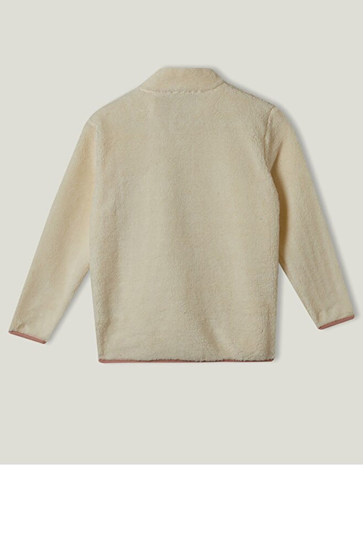 Benetton Çocuk Polar Sweatshirt BNT-G20116 Beyaz