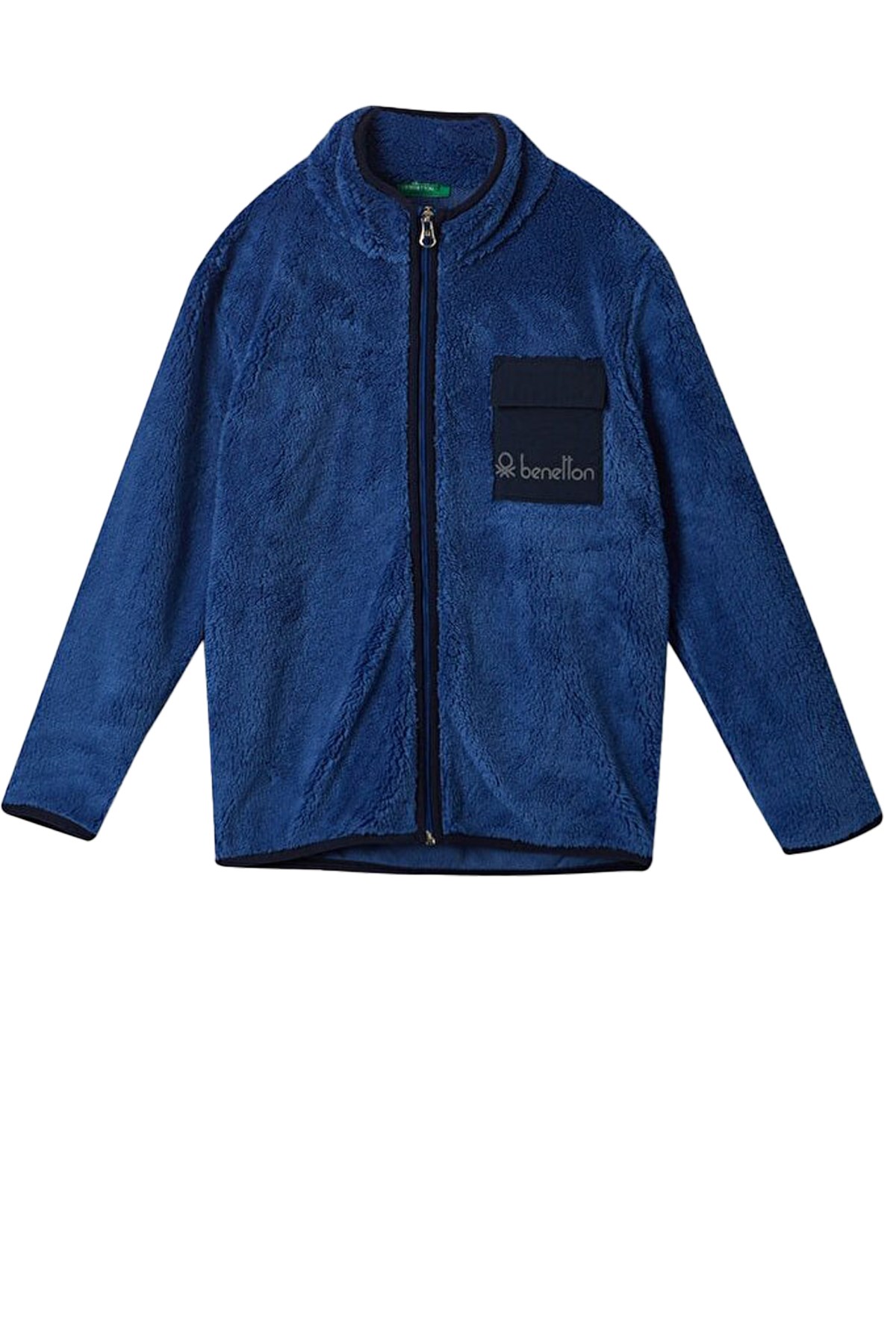 Benetton Çocuk Polar Sweatshirt BNT-G20116 Lacivert