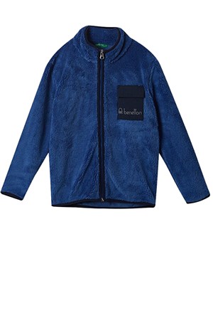 Benetton Çocuk Polar Sweatshirt BNT-G20116 Lacivert