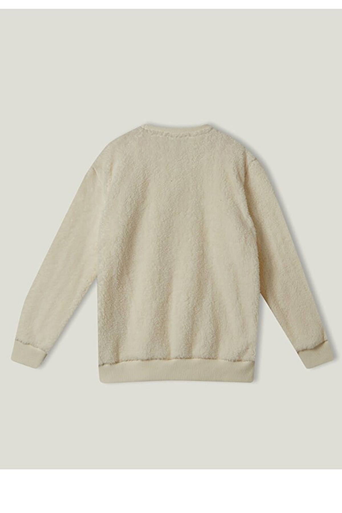 Benetton Çocuk Sweatshirt BNT-G20118 Beyaz