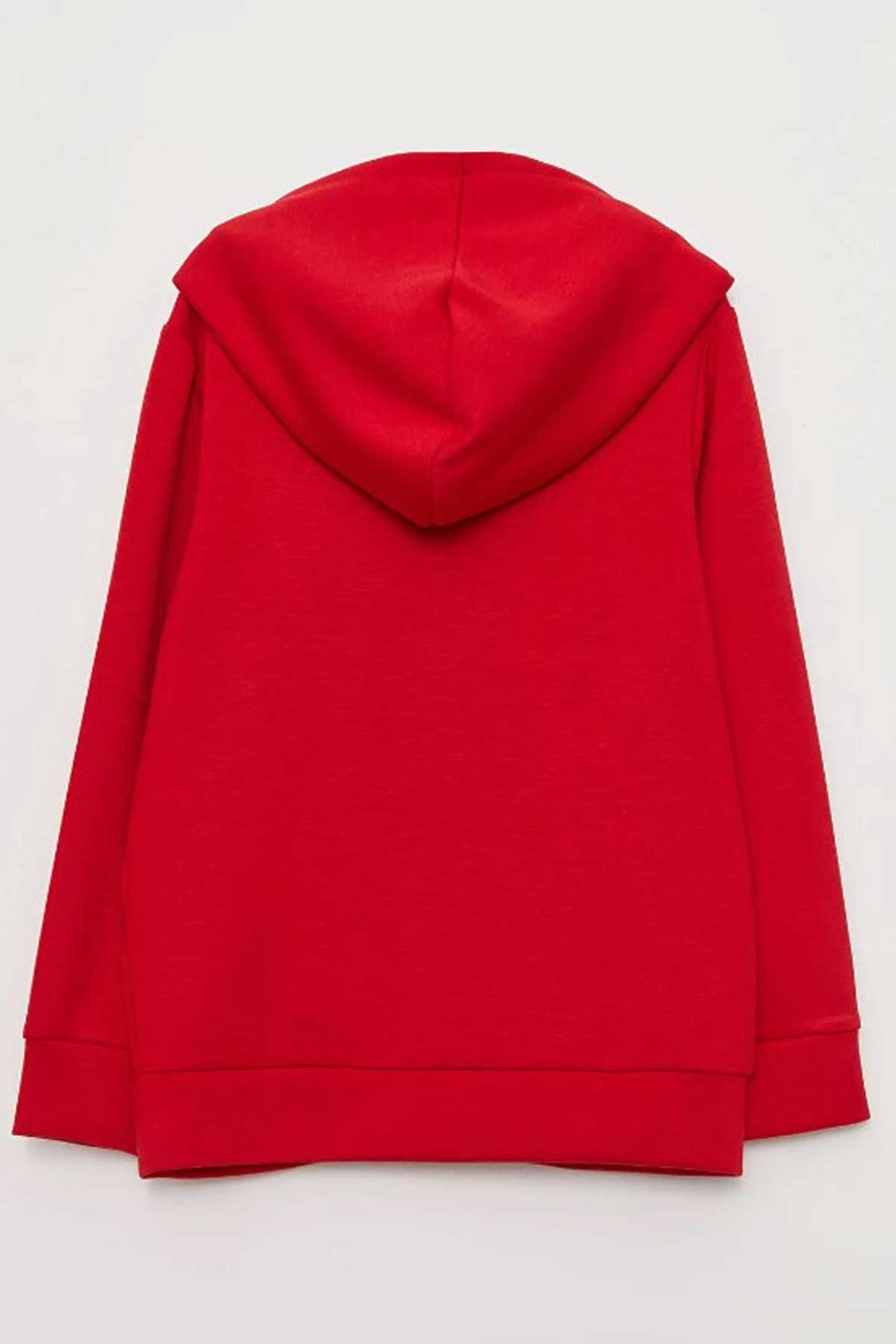 Benetton Çocuk Sweatshirt BNT-G20124 Kırmızı