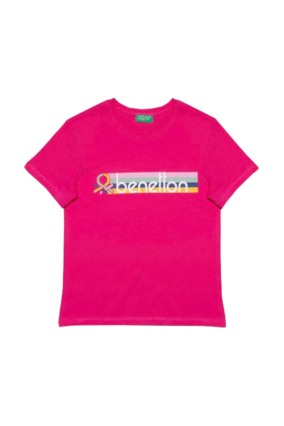 Benetton Çocuk Tişört BNT-G20490 Pembe