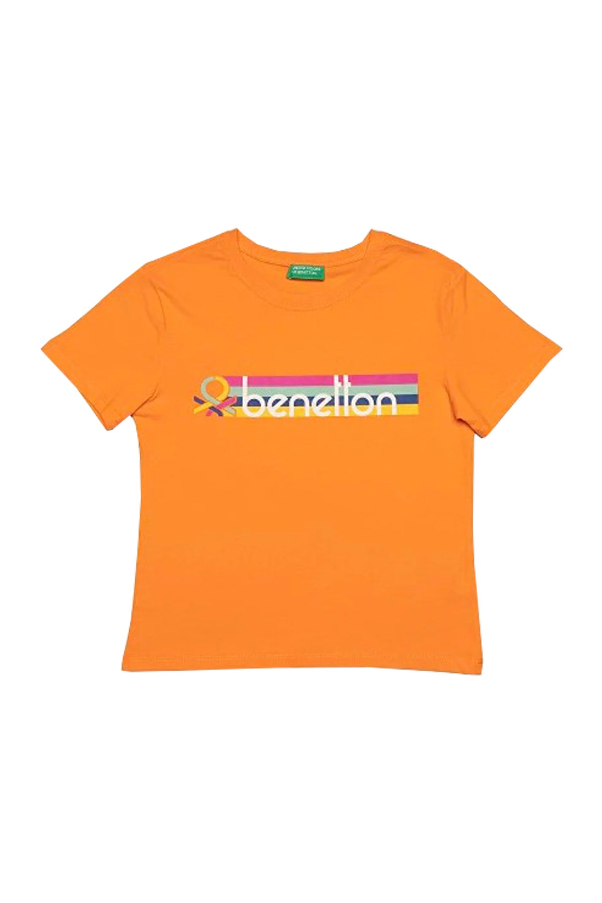 Benetton Çocuk Tişört BNT-G20490 Turuncu