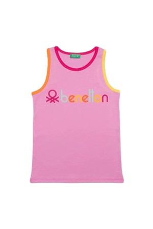 Benetton Çocuk Tişört BNT-G20494 Pembe