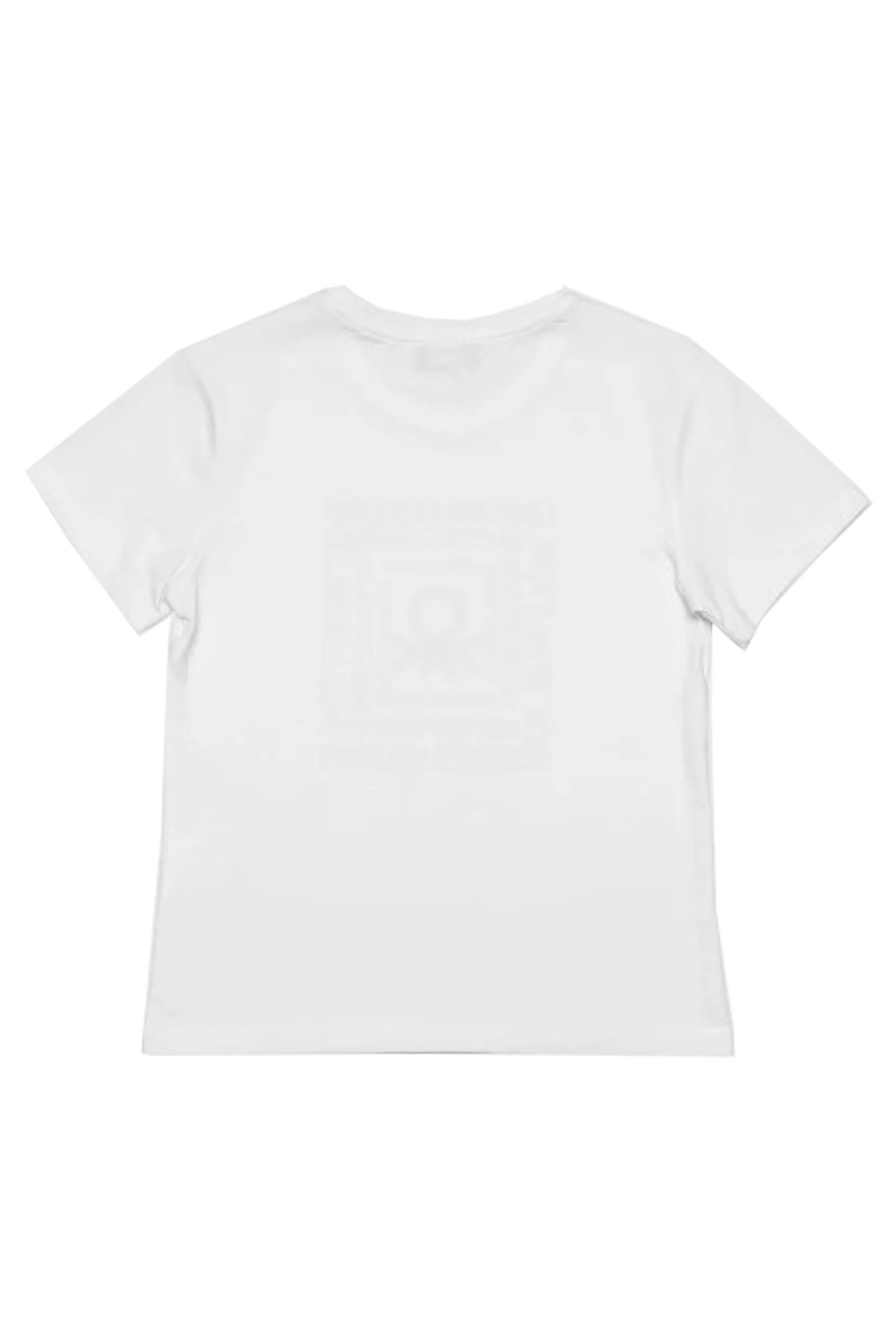 Benetton Çocuk Tişört BNT-G20498 Beyaz