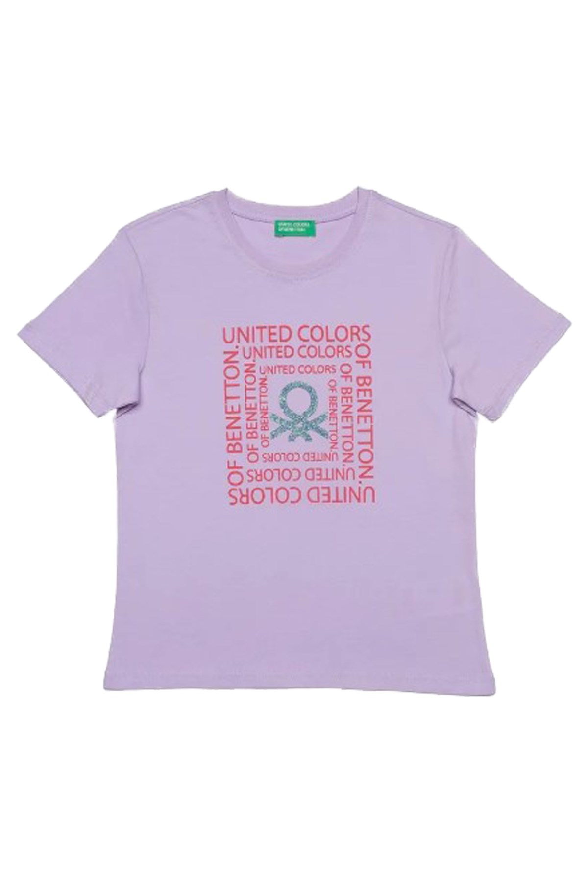 Benetton Çocuk Tişört BNT-G20498 Mor