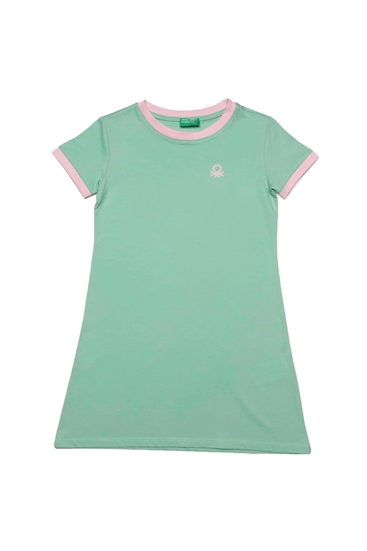 Benetton Çocuk Elbise BNT-G20512 Yeşil