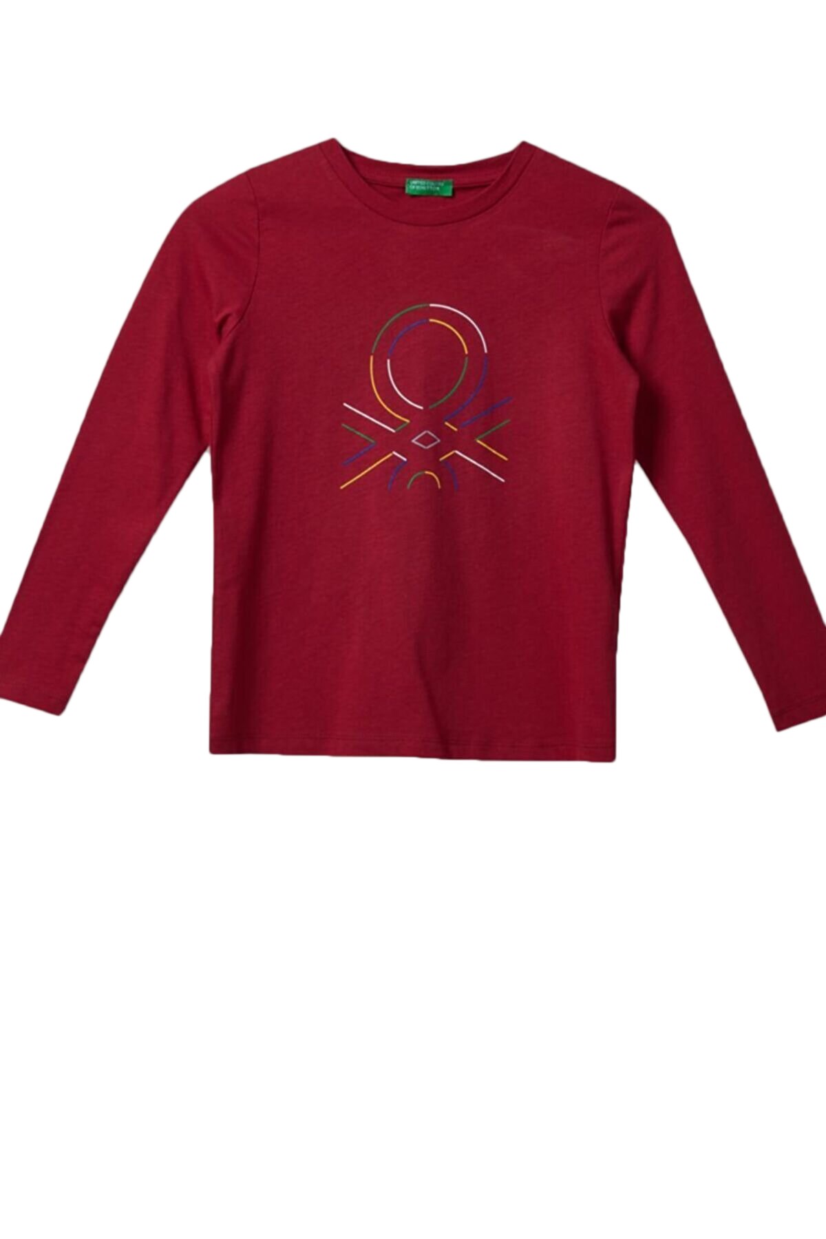 Benetton Çocuk Tişört BNT-G206 Kırmızı