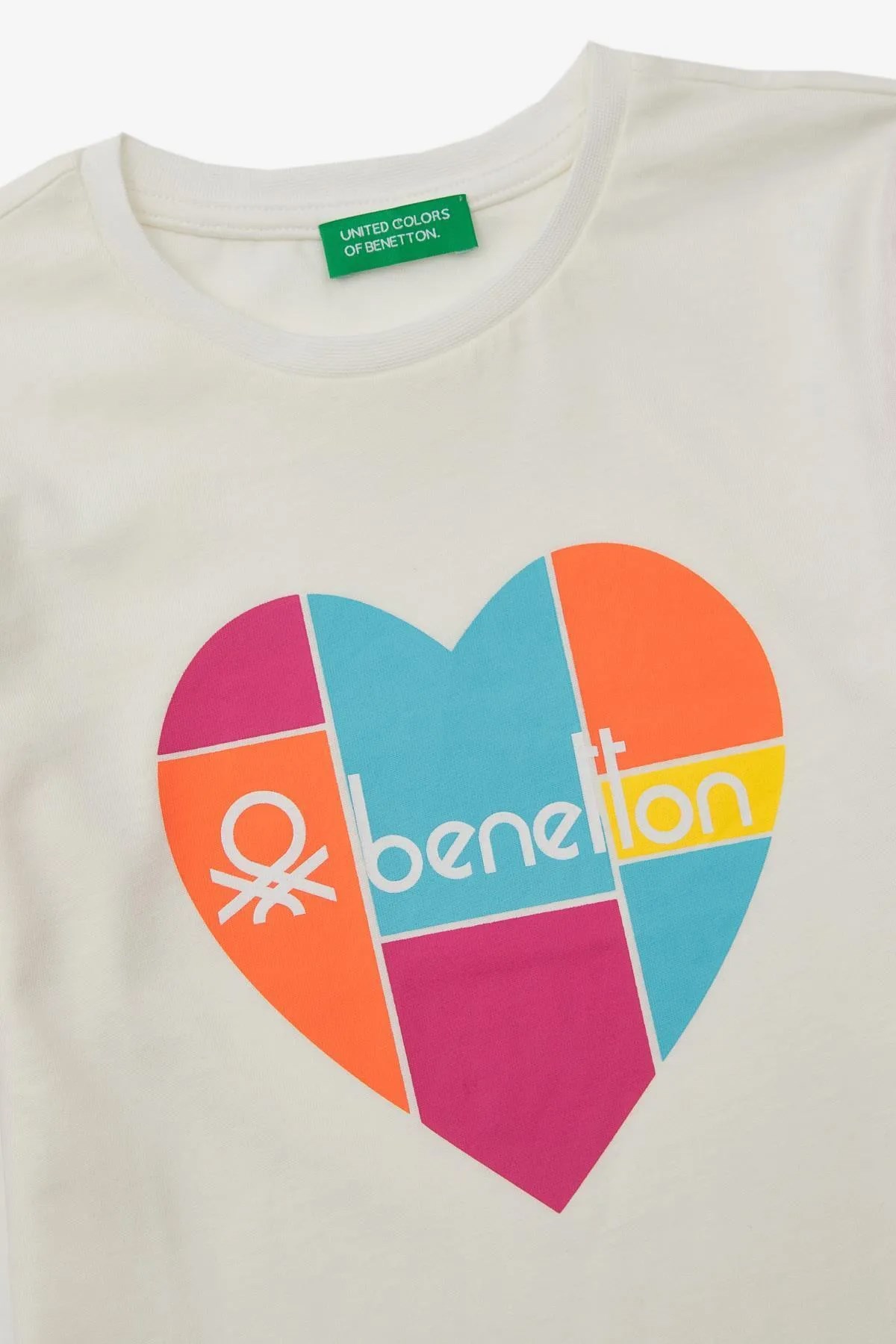 Benetton Çocuk Tişört BNT-G20827 Pembe