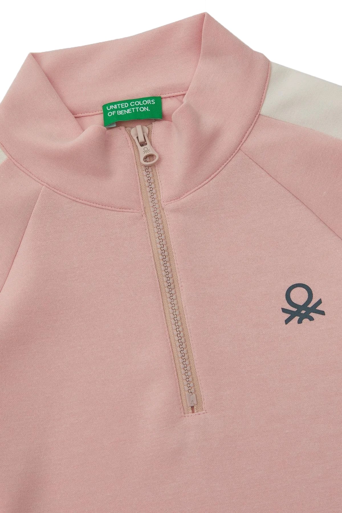 Benetton Çocuk Sweatshirt BNT-G20868 Pembe
