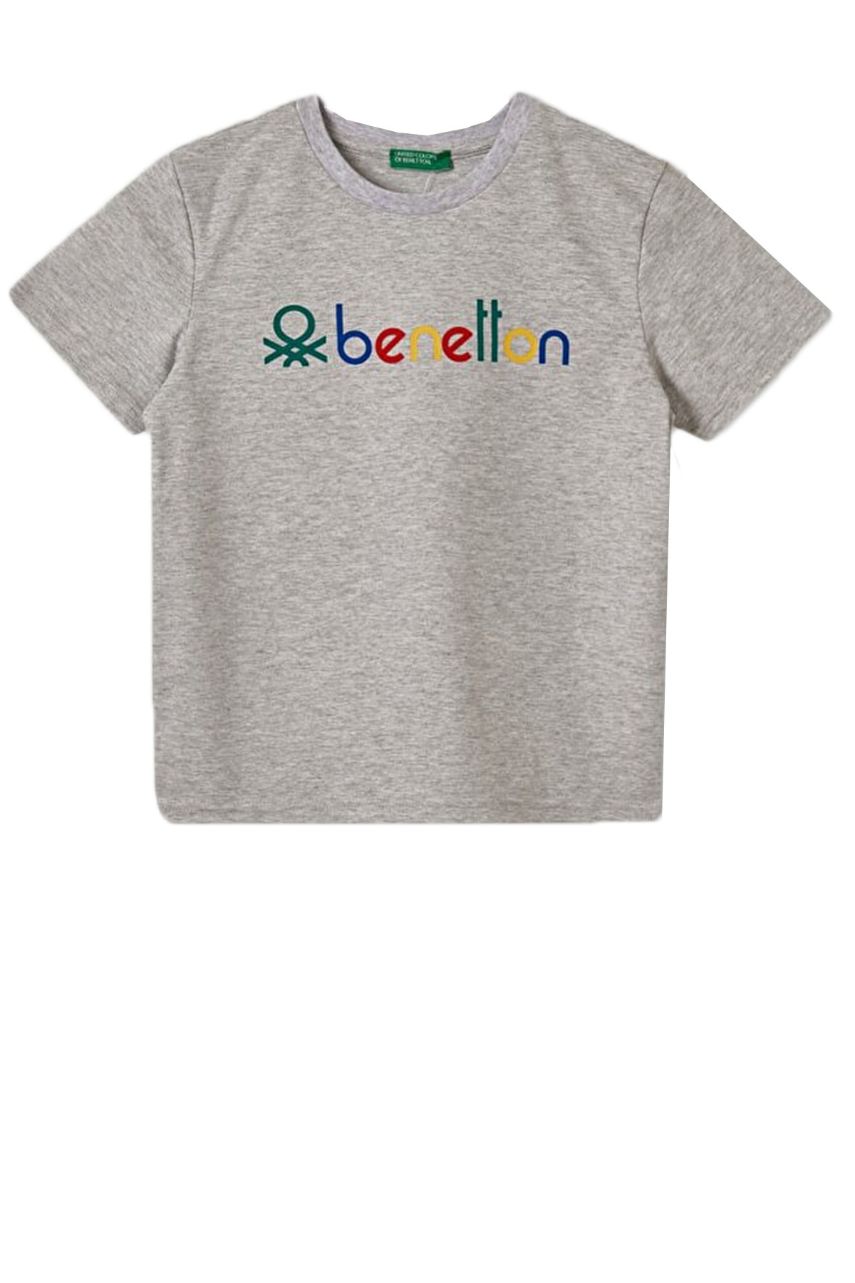 Benetton Çocuk Tişört BNT-G282 TOP Gri