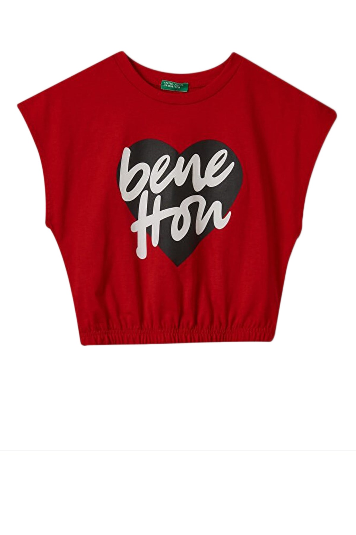 Benetton Çocuk Tişört BNT-G285 TOP Kırmızı