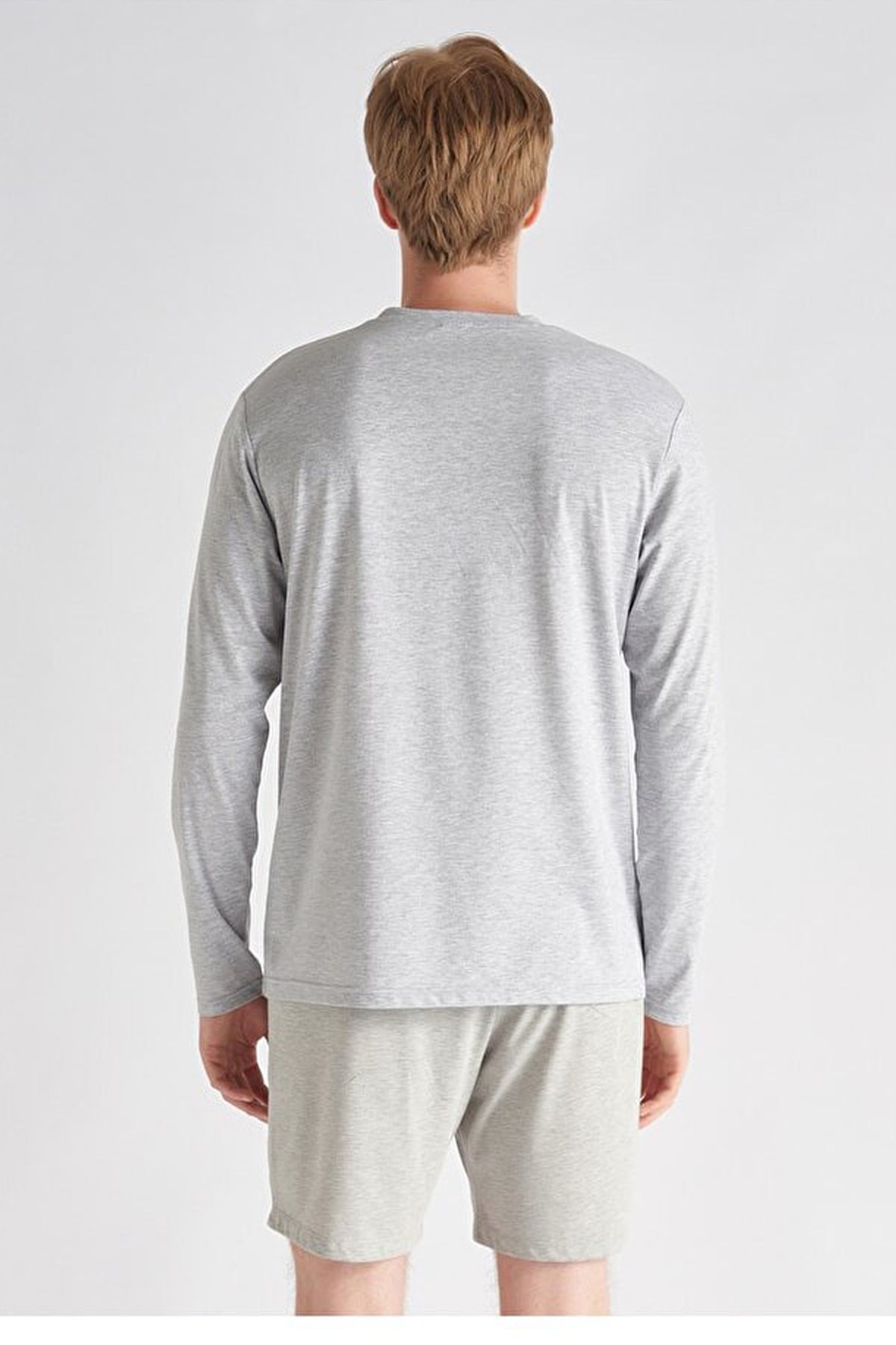 Benetton Erkek Tişört BNT-M047 Füme