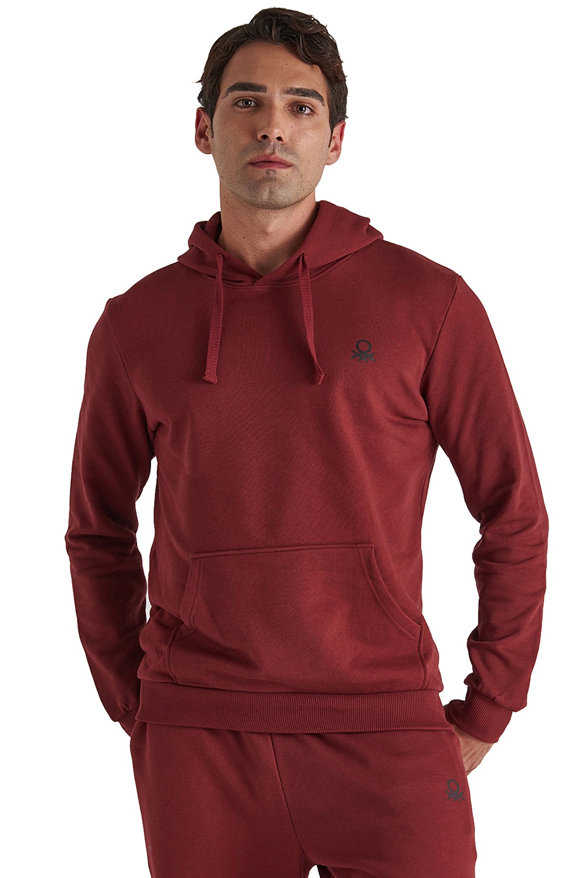 Benetton Erkek Sweatshirt BNT-M057 T Bordo