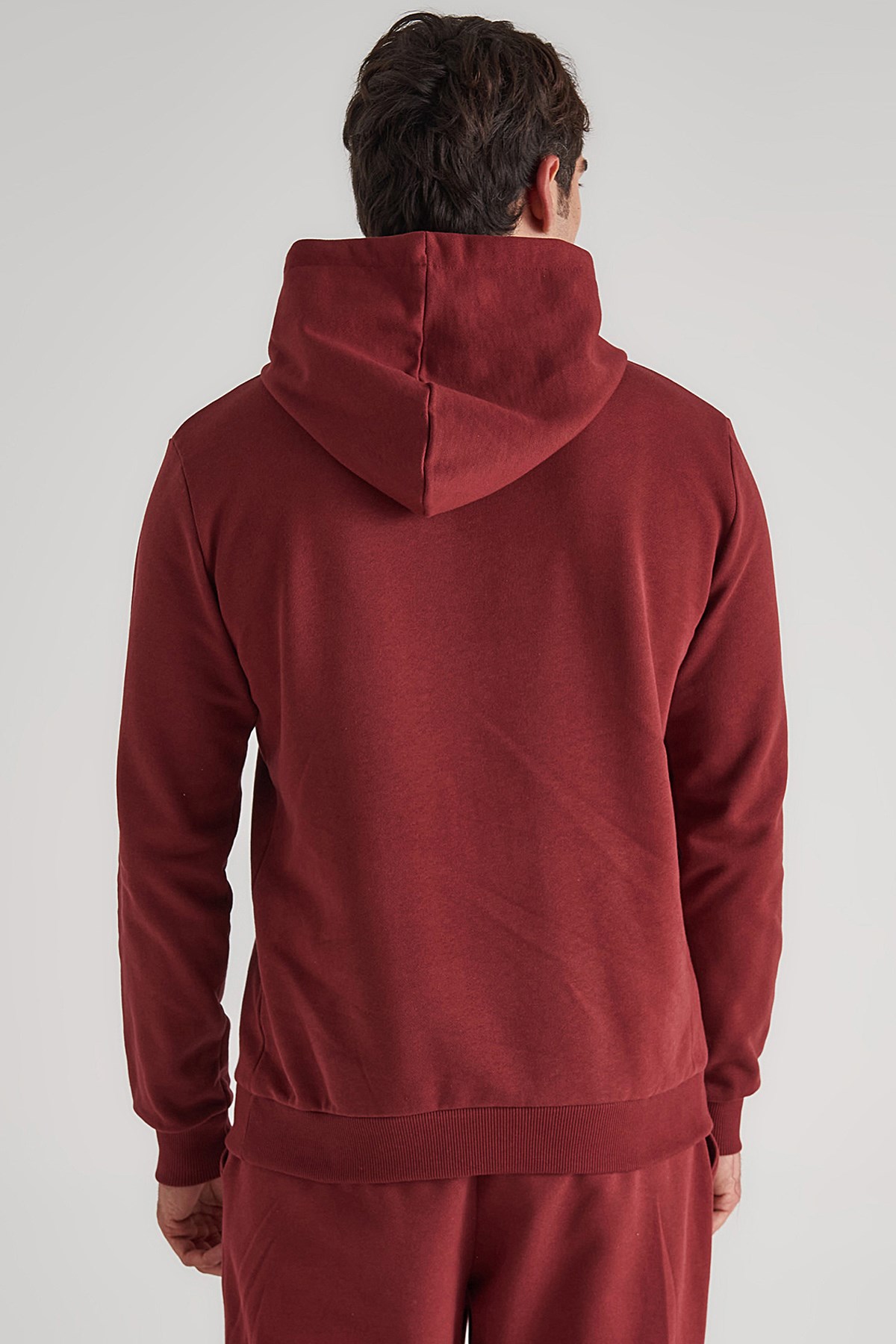 Benetton Erkek Sweatshirt BNT-M057 T Bordo