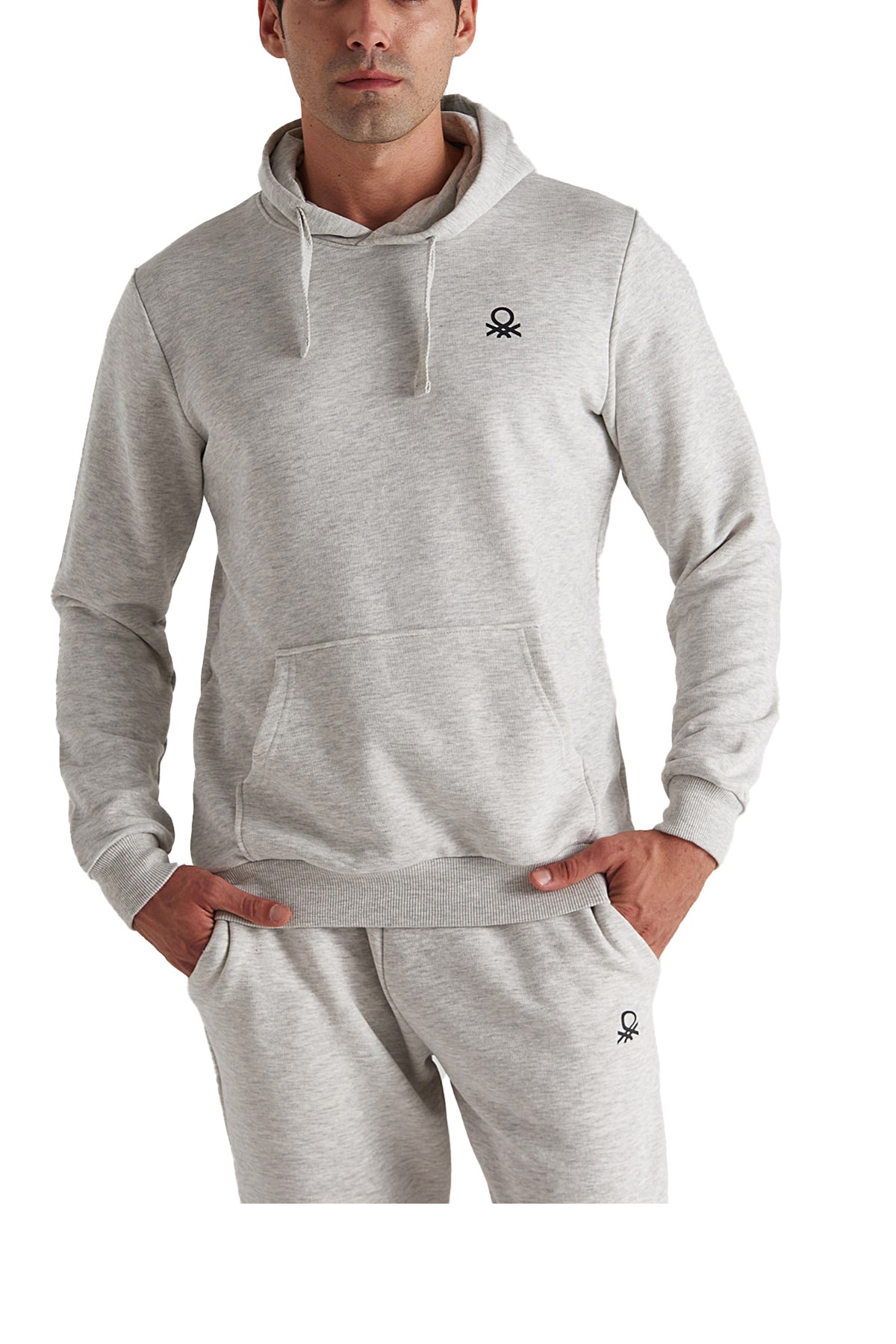 Benetton Erkek Sweatshirt BNT-M057 T Gri