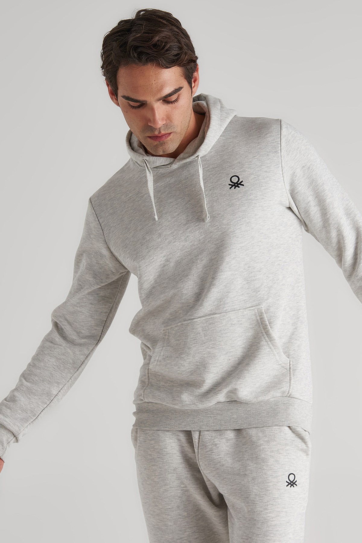Benetton Erkek Sweatshirt BNT-M057 T Gri