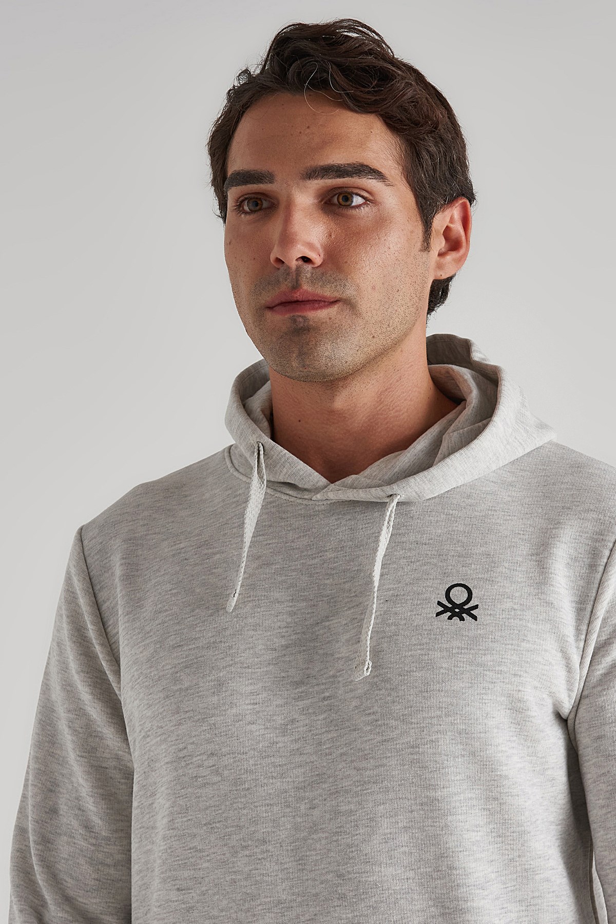 Benetton Erkek Sweatshirt BNT-M057 T Gri