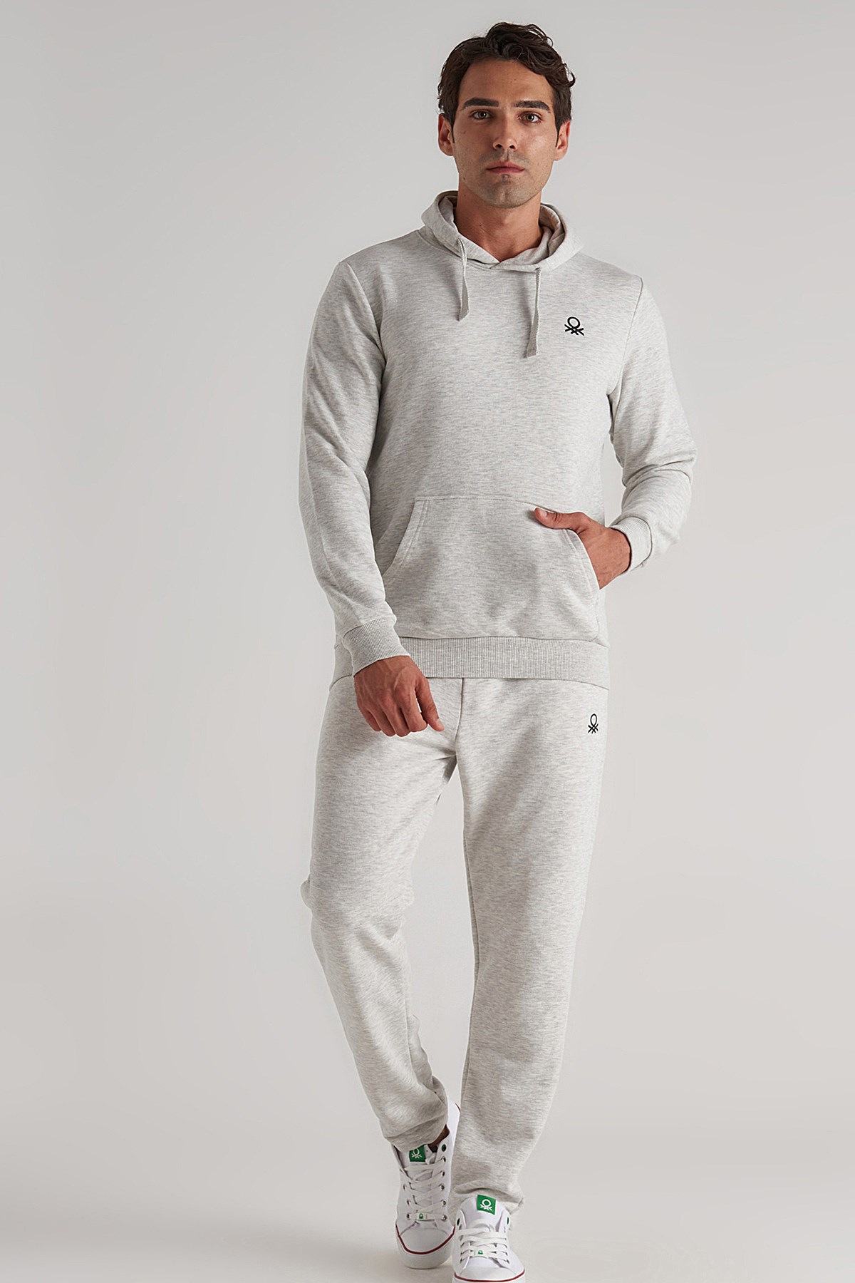 Benetton Erkek Sweatshirt BNT-M057 T Gri