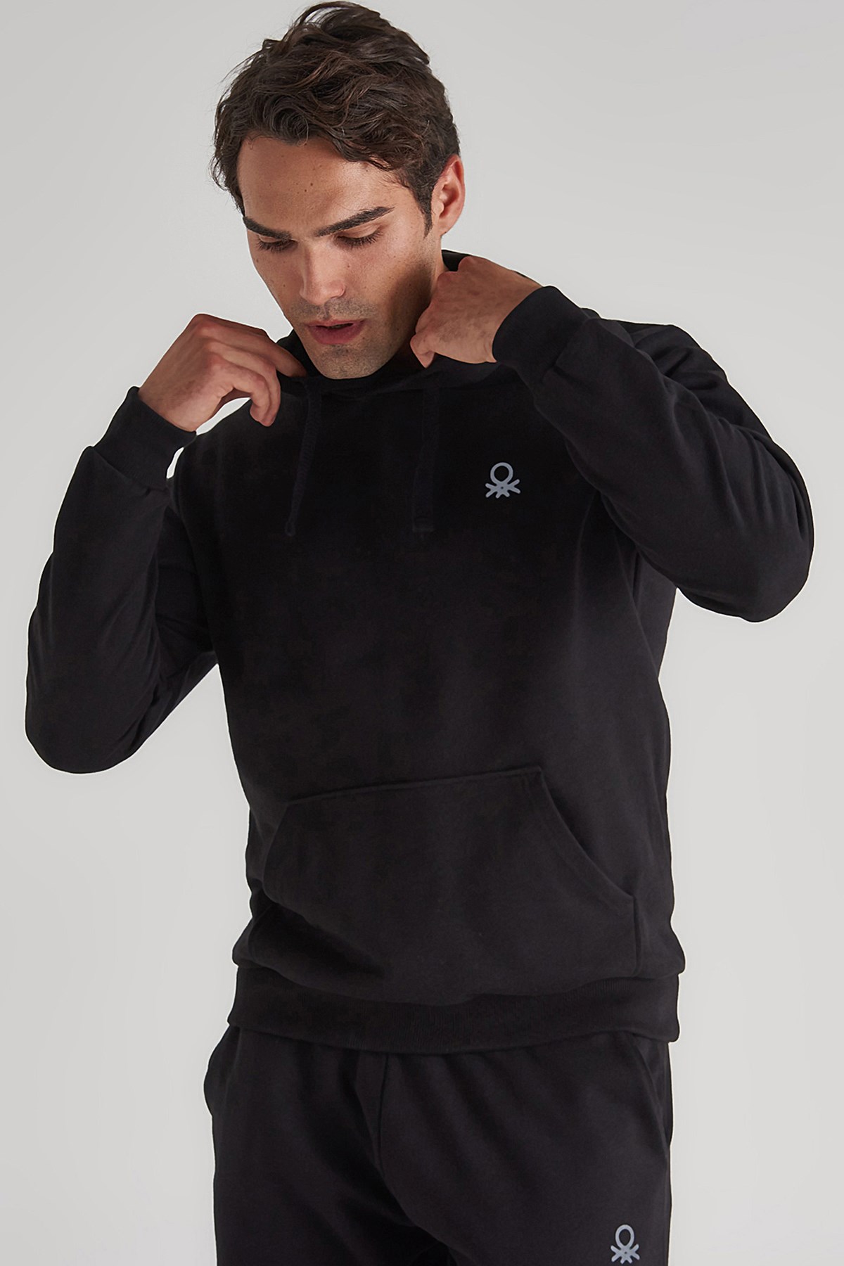 Benetton Erkek Sweatshirt BNT-M057 T Siyah