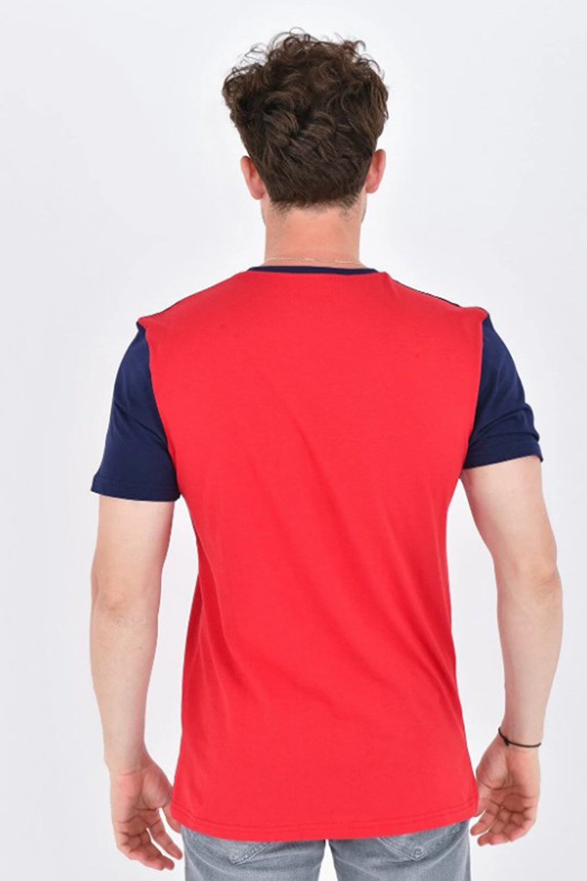 Benetton Erkek Tişört BNT-M083 TOP Kırmızı
