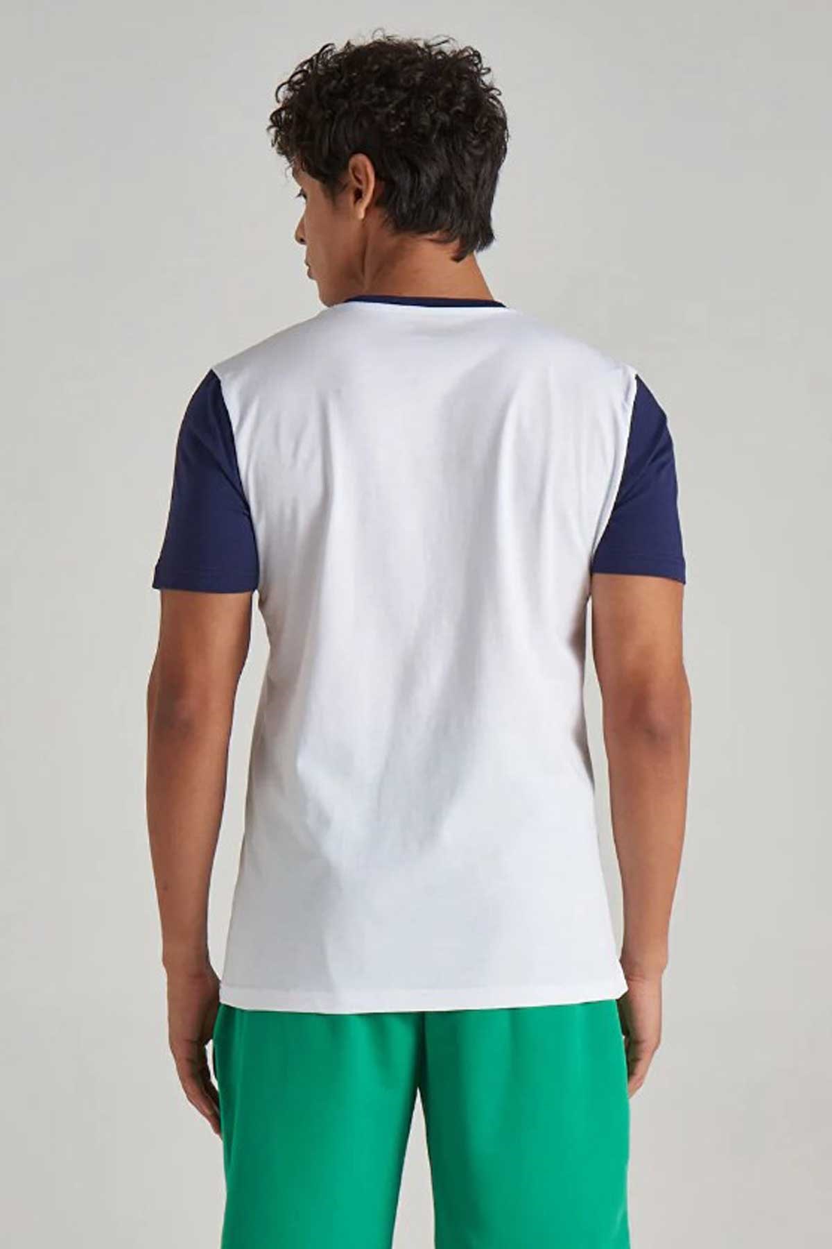 Benetton Erkek Tişört BNT-M085 TOP Beyaz