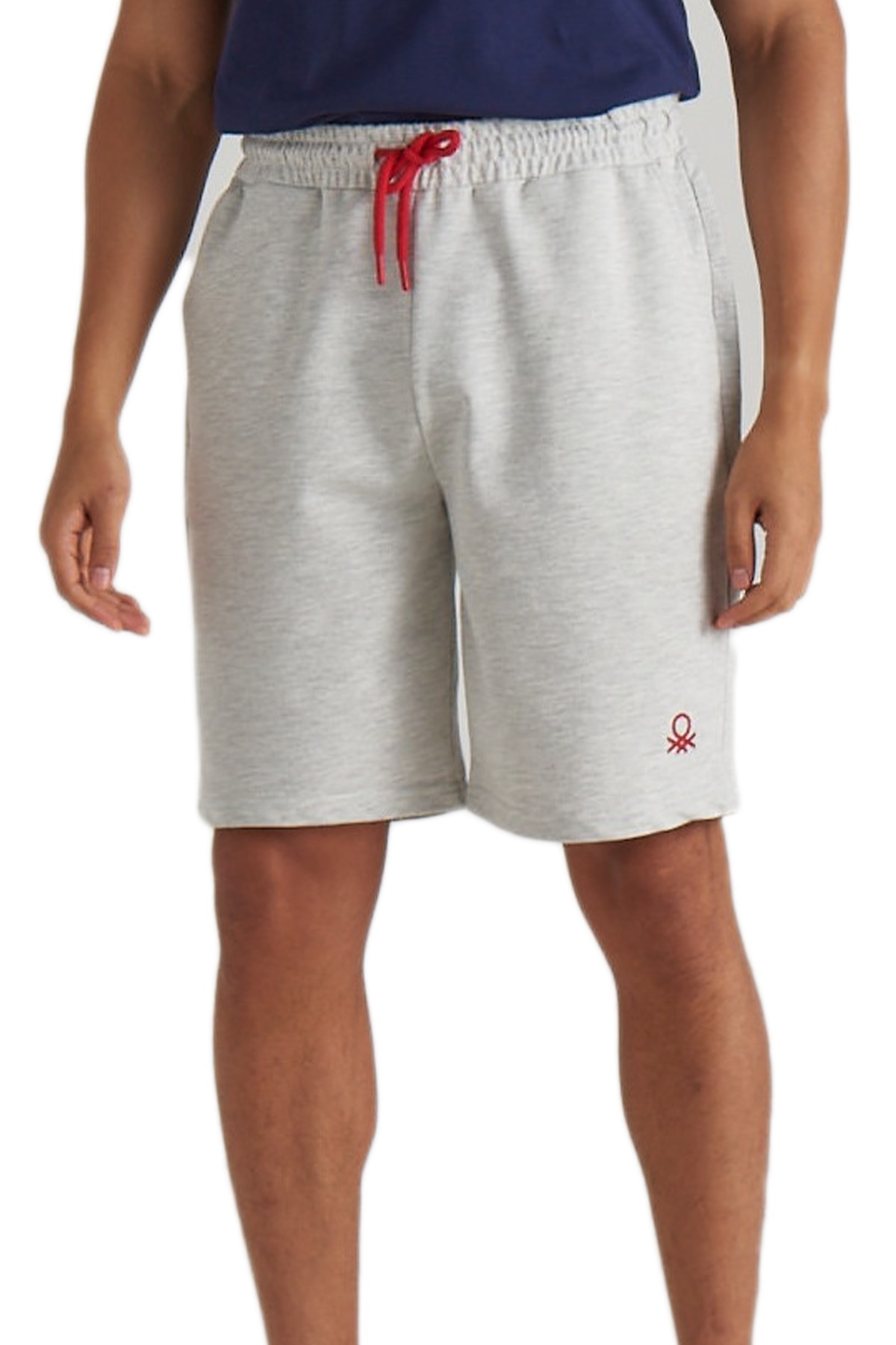 Benetton Erkek Şort BNT-M086 BOTTOM Gri