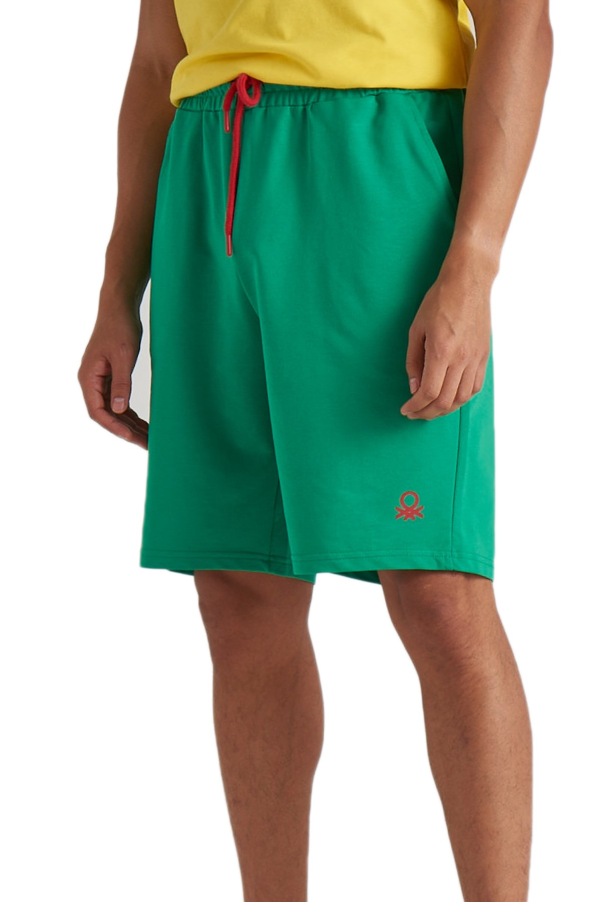 Benetton Erkek Şort BNT-M086 BOTTOM Yeşil