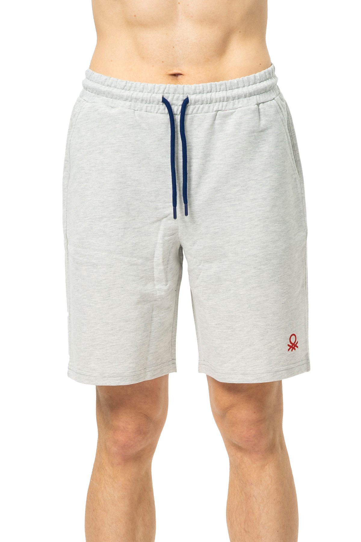 Benetton Erkek Şort BNT-M086 B-R Gri