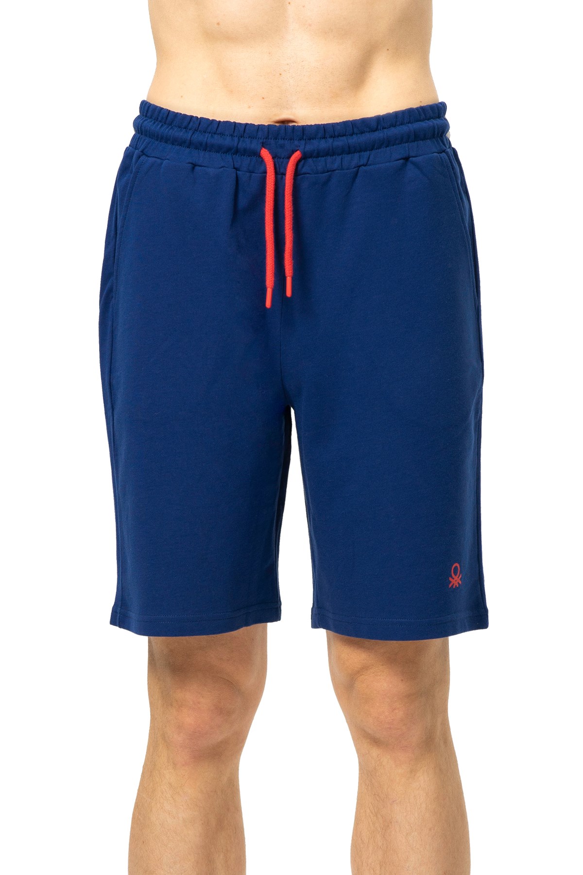 Benetton Erkek Şort BNT-M086 B-R Lacivert